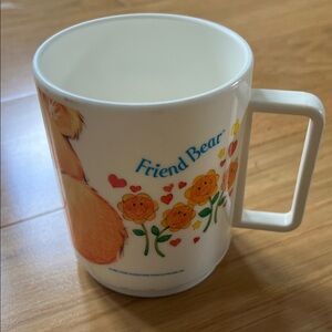 Vintage Care Bear Plastic Mug